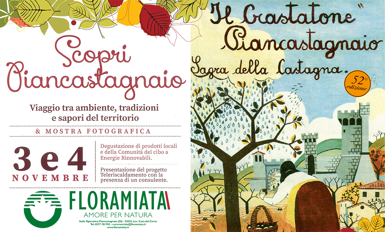 Floramiata il 3-4 Novembre al Crastatone a Piancastagnaio